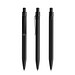 Black-Black satin finish
