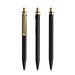 Black-Gold satin finish