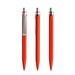 Red-Silver satin finish