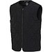 Quarz GRS-recycelte Thermoweste Unisex, schwarz, L