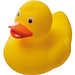 Quietscheente aus PVC, gelb