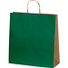 Recycelte Papiertasche groß, grün