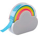 Regenbogen Klebeband-Spender, weiß