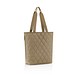 reisenthel® Einkaufstasche classic shopper M, rhombus olive