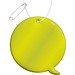 RFX™ H-09 Reflektierender Callout-PVC-Anhänger, neongelb