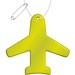 RFX™ H-09 Reflektierender PVC-Anhänger Flugzeugs, neongelb