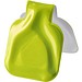 RFX™ M-10 Quadratischer, reflektierender PVC Magnet, neongelb
