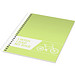 Rothko DIN A5 Notizbuch, limone,weiss, 100 Blatt