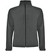 Rudolph Softshelljacke Unisex, Dark Lead, S