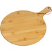 Rundes Pizza- und Servierbrett , beige