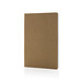 Salton Luxus Kraftpapier Notizbuch A5, braun