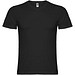 Samoyedo T-Shirt mit V-Ausschnitt für Herren, schwarz, XL