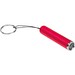 Schlüsselanhänger Taschenlampe PAUL, rot