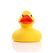 Schnabels® Bade-Ente Giant, 30 cm, gelb/orange