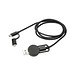 Schnell-Ladekabel Flexi, 5 in 1, schwarz