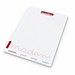 Geiger-Notes Schreibblock A4 Recycling weiß, 25 Blatt, inkl. Digitaldruck