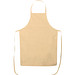 Schürze aus Baumwolle, beige