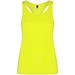 Schura Sport Top für Damen, Fluor Yellow, S