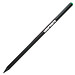 Bleistift schwarz mit Kristall, schwarz/grün