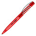 senator® Kugelschreiber New Spring, blaue Mine, transparent-rot 186
