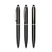 senator® Drehkugelschreiber Nautic Black, blaue Mine, schwarz
