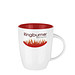 senator® Tasse Pics Elite Inside, 250 ml, rot
