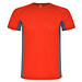 Shanghai Sport T-Shirt für Herren, rot / Dark Lead, S