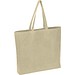 Shopper aus recycelter Baumwolle und Polyester NINA, beige