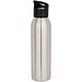 Sky 650 ml RCS-zertifizierte, einwandige Trinkflasche aus recyceltem Edelstahl, edelstahl grau