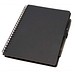 Slate wiederverwendbares Hardcover Notizbuch und Stiftset (schwarze Mine), schwarz