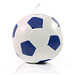 Soft-Fußball, weiß/blau, groß