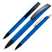 Softtouch-Drehkugelschreiber Winnipeg, blaue Mine, blau