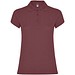 Star Poloshirt für Damen, Berry Red, 2XL