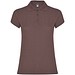 Star Poloshirt für Damen, Pale Red, L