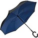 Stockschirm FLIPPED, blau-schwarz