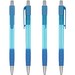 Striped Grip Pen Hellblau Blaue Tinte