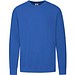 Sweatshirt Lightweight Set-In S Unisex, L, BLAU