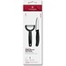 Swiss Classic, Gemüsemesser mit Y-Schäler, 2tlg, schwarz