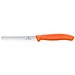 VICTORINOX Swiss Classic Tomaten- und Tafelmesser, tangerine orange
