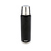 SWISS PEAK® Vakuum Flasche Elite Kupfer, 1000 ml, schwarz