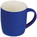Tasse matt gummiert, 300 ml, blau