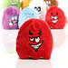 Minifeet® Displayreiniger Schmoozies, Teamgeist mit Anti-Stress-Funktion, rot