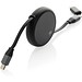 Terra ausziehbares 240W 2-in-1 Kabel aus RCS rec. Aluminium, schwarz