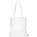 Fairtrade Baumwolltasche mit langen Henkeln, weiß