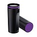 Thermobecher RETUMBLER-mySTEELONE, schwarz/lila