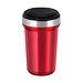 Thermobecher RETUMBLER-myVIVERO, silber/schwarz/rot