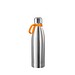 Thermotrinkflasche RETUMBLER-NIZZA, silber, Ring orange