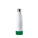 Thermotrinkflasche RETUMBLER-NIZZA, weiß, Sleeve grün