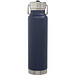 Thor 750 ml Kupfer-Vakuum Sportflasche mit Trinkhalm, dunkelblau