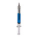 Transparenter Kugelschreiber INJECTION,blau